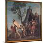 Camillus and the Schoolmaster of Falerii, 1635-40 (Oil on Canvas)-Nicolas Poussin-Mounted Premium Giclee Print