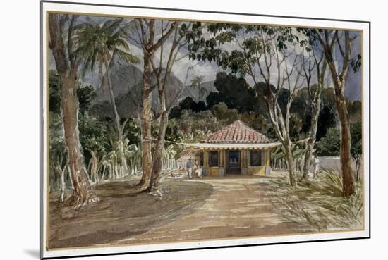 Caminho Velho, Rio De Janeiro, 1830-Emeric Essex Vidal-Mounted Giclee Print