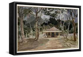 Caminho Velho, Rio De Janeiro, 1830-Emeric Essex Vidal-Framed Stretched Canvas