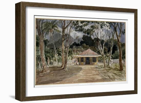 Caminho Velho, Rio De Janeiro, 1830-Emeric Essex Vidal-Framed Giclee Print