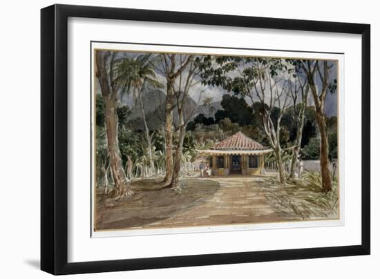 Caminho Velho, Rio De Janeiro, 1830-Emeric Essex Vidal-Framed Giclee Print