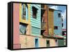Caminito (Little Street), La Boca, Buenos Aires, Argentina, South America-Ethel Davies-Framed Stretched Canvas