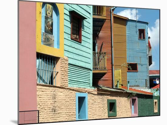 Caminito (Little Street), La Boca, Buenos Aires, Argentina, South America-Ethel Davies-Mounted Photographic Print