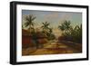 Camino Con Palmeras-August Lohr-Framed Giclee Print