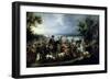 Camino De La Feria-Andres Cortes-Framed Giclee Print