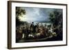 Camino De La Feria-Andres Cortes-Framed Giclee Print