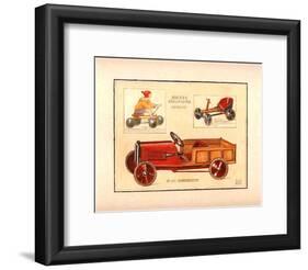 Camionette-Laurence David-Framed Art Print