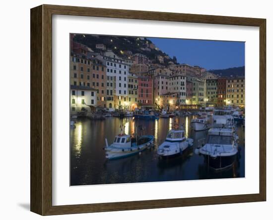 Camogli, Riviera Di Levante, Liguria, Italy, Europe-Pitamitz Sergio-Framed Photographic Print