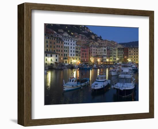 Camogli, Riviera Di Levante, Liguria, Italy, Europe-Pitamitz Sergio-Framed Photographic Print