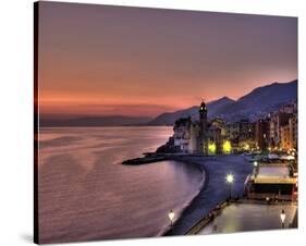 Camogli Sunset I-Richard Desmarais-Stretched Canvas