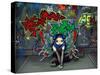 Camouflage 1 - Urban Graffiti Fairy-Jasmine Becket-Griffith-Stretched Canvas