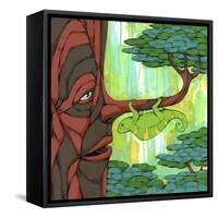 Camouflage Conversations-Ric Stultz-Framed Stretched Canvas