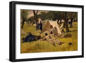 Camp, 1873-Giovanni Fattori-Framed Giclee Print