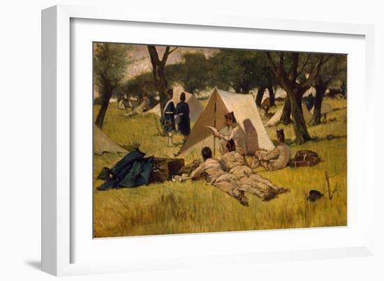 Camp, 1873-Giovanni Fattori-Framed Giclee Print