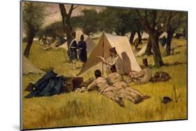 Camp, 1873-Giovanni Fattori-Mounted Giclee Print
