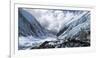 Camp 2 Ensconced in Snow, Ice and Clouds on the Upper Khumbu Glacier of Mount Everest-Kent Harvey-Framed Photographic Print