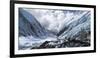 Camp 2 Ensconced in Snow, Ice and Clouds on the Upper Khumbu Glacier of Mount Everest-Kent Harvey-Framed Photographic Print