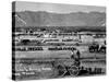 Camp at Fort Bliss, Picket Lines and Battery Parks, During US's Mexican Punitive Expedition-C^ Tucker Beckett-Stretched Canvas