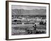 Camp at Fort Bliss, Picket Lines and Battery Parks, During US's Mexican Punitive Expedition-C^ Tucker Beckett-Framed Premium Photographic Print