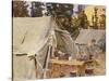 Camp at Lake O'Hara, 1916-John Singer Sargent-Stretched Canvas