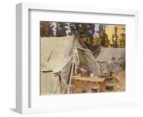 Camp at Lake O'Hara, 1916-John Singer Sargent-Framed Giclee Print