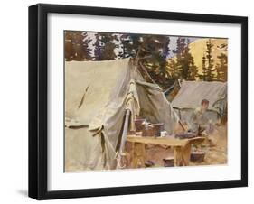 Camp at Lake O'Hara, 1916-John Singer Sargent-Framed Giclee Print