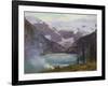 Camp by Lake Louise-Edward Henry Potthast-Framed Giclee Print