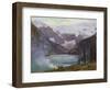 Camp by Lake Louise-Edward Henry Potthast-Framed Giclee Print