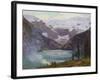 Camp by Lake Louise-Edward Henry Potthast-Framed Giclee Print