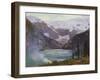 Camp by Lake Louise-Edward Henry Potthast-Framed Premium Giclee Print