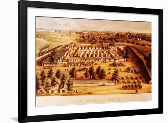 Camp Carroll, Baltimore, MD-null-Framed Giclee Print