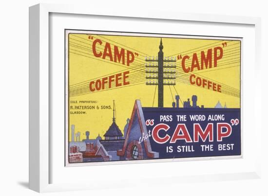 Camp Coffee Is Still the Best-null-Framed Art Print