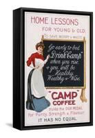 Camp Coffee - it Has No Equal-null-Framed Stretched Canvas