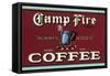 Camp Fire Coffee-null-Framed Stretched Canvas