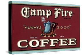 Camp Fire Coffee-null-Stretched Canvas
