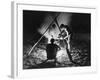 Camp Fire-null-Framed Photographic Print