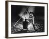 Camp Fire-null-Framed Photographic Print