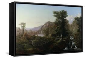 Camp in the Wilderness-William Louis Sonntag-Framed Stretched Canvas