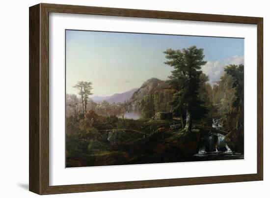 Camp in the Wilderness-William Louis Sonntag-Framed Giclee Print