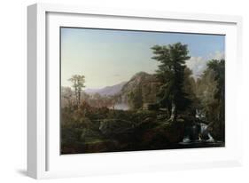 Camp in the Wilderness-William Louis Sonntag-Framed Giclee Print