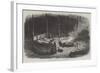 Camp in the Woods, Alaska, Late Russian America-null-Framed Giclee Print