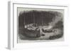 Camp in the Woods, Alaska, Late Russian America-null-Framed Giclee Print