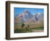 Camp Independence, Colorado, 1873-Albert Bierstadt-Framed Premium Giclee Print