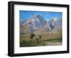 Camp Independence, Colorado, 1873-Albert Bierstadt-Framed Giclee Print