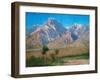 Camp Independence, Colorado. 1873-Albert Bierstadt-Framed Giclee Print