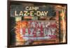 Camp Laz-E-Day-Robert Goldwitz-Framed Giclee Print