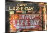 Camp Laz-E-Day-Robert Goldwitz-Mounted Giclee Print