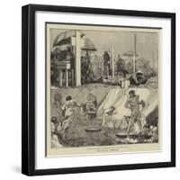 Camp Life at Wimbledon-Edward John Gregory-Framed Giclee Print