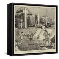 Camp Life at Wimbledon-Edward John Gregory-Framed Stretched Canvas