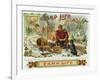 Camp Life Brand Cigar Box Label, Hunting-Lantern Press-Framed Art Print